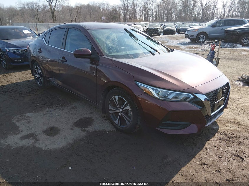 2022 Nissan Sentra Sv Xtronic Cvt