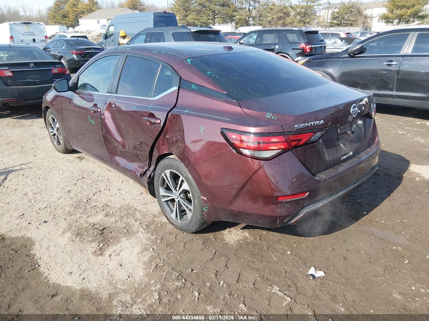 2022 Nissan Sentra Sv Xtronic Cvt
