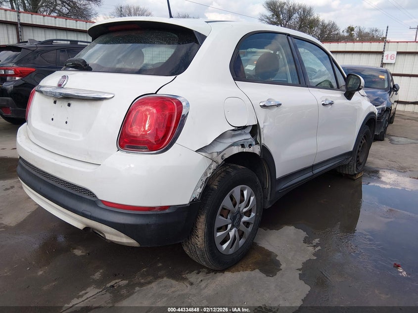 Vin: zfbcfxaw0gp333354, lot: 44831289, fiat 500x pop 20164