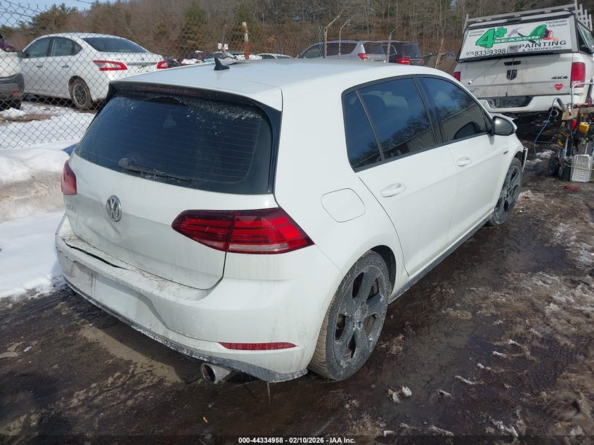 2018 Volkswagen Golf Gti 2.0T Autobahn/2.0T S/2.0T Se
