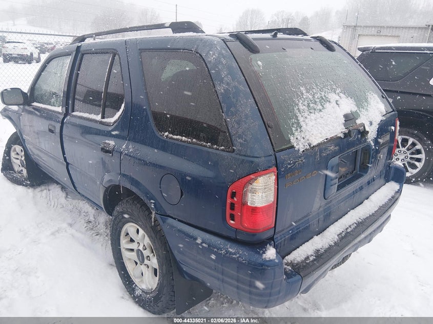 2003 Isuzu Rodeo S 3.2L V6