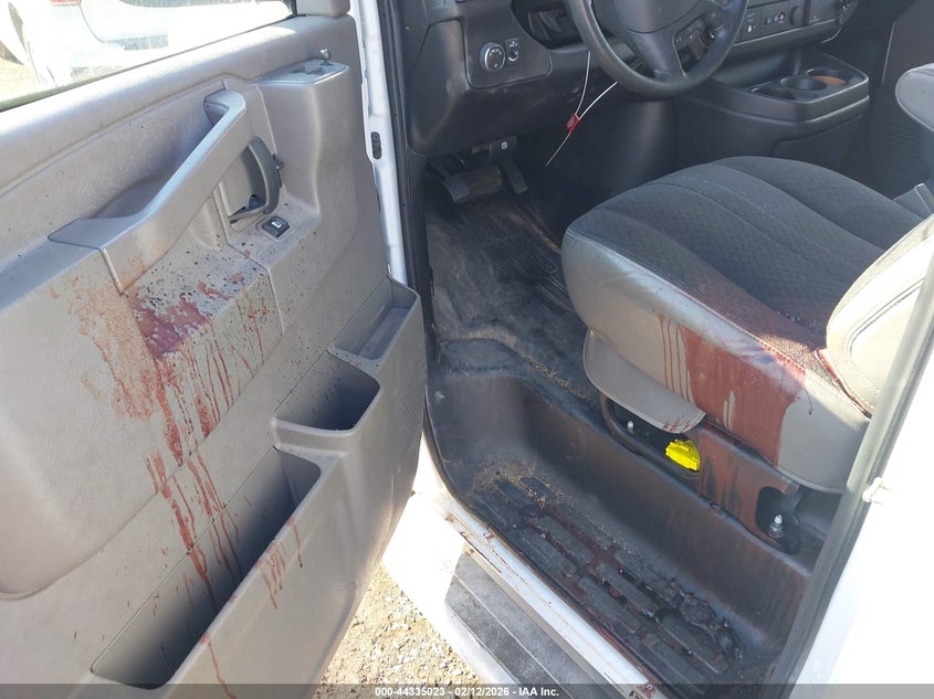 2022 GMC Savana Cargo Rwd 2500 Regular Wheelbase Work Van VIN: 1GTW7AFP8N1156532 Lot: 44335023