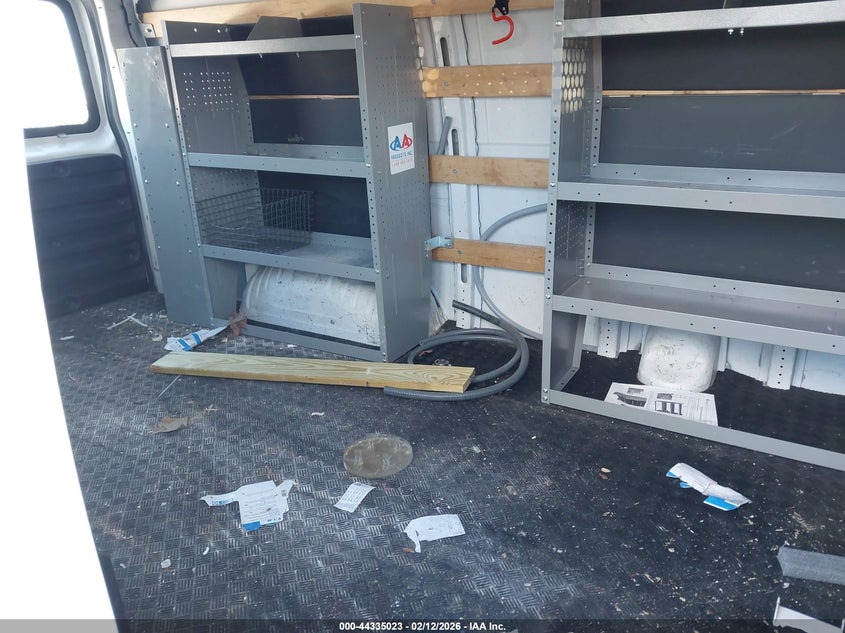 2022 GMC Savana Cargo Rwd 2500 Regular Wheelbase Work Van VIN: 1GTW7AFP8N1156532 Lot: 44335023