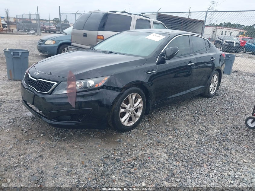 2012 Kia Optima 2.0 Sx black Lot 111044335067 Vin 5XXGR4A68CG003827