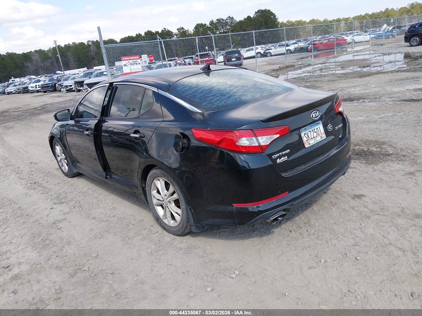 Vin: 5xxgr4a68cg003827, lot: 44831508, kia optima sx 20123