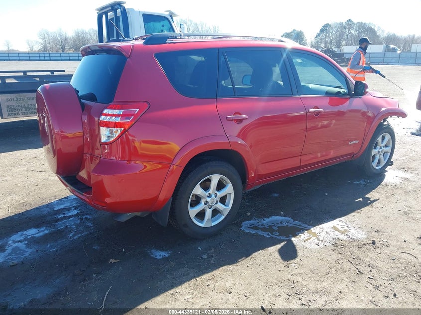 2012 Toyota Rav 4 3.5 Rav4 Limited V6 red Lot 111044335121 Vin 2T3YK4DV3CW015229
