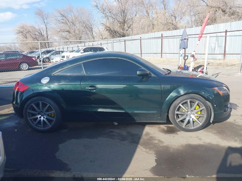 2008 Audi Tt 3.2 VIN: TRUDD38J181044346 Lot: 44335241