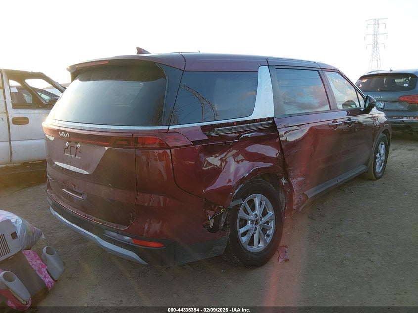 2022 Kia Carnival Mpv Lx Seat Package