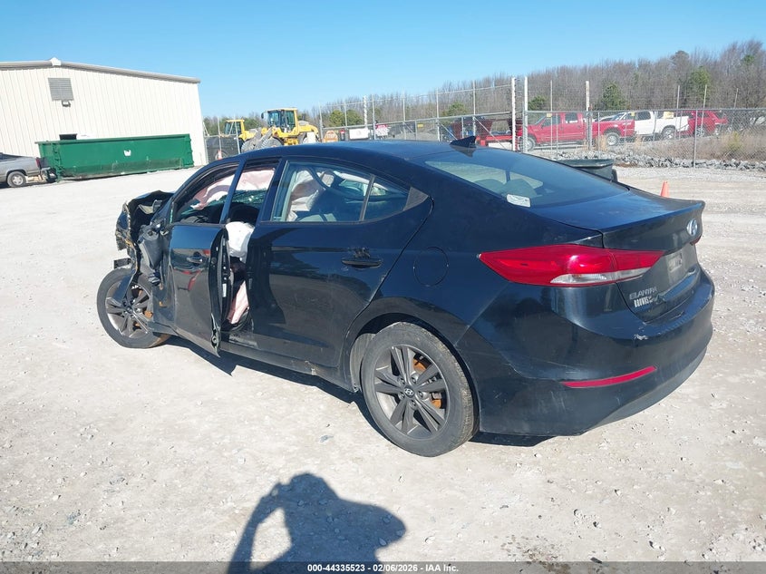 VIN 5NPD84LF3JH308754 2018 HYUNDAI ELANTRA SEL