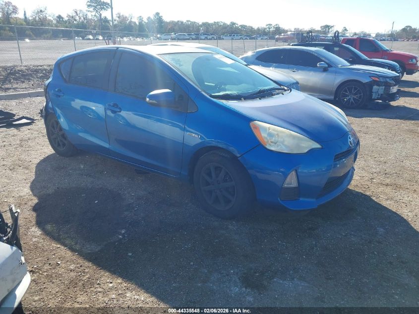 2012 Toyota Prius C Three