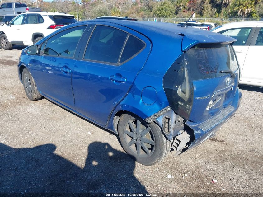 2012 Toyota Prius C Three