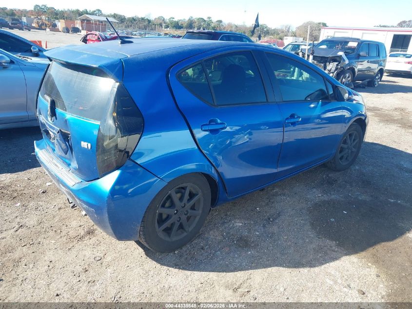 2012 Toyota Prius C Three