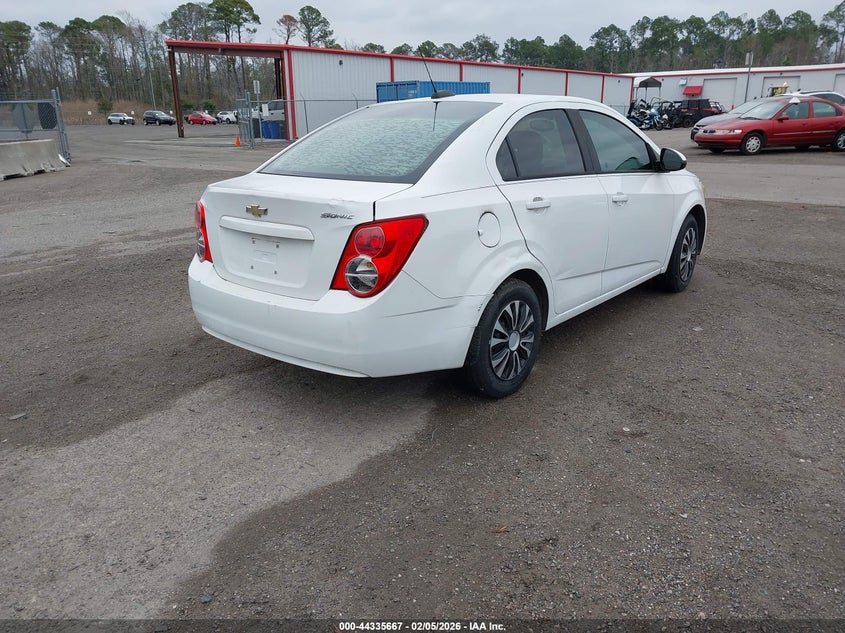 2016 Chevrolet Sonic Ls Auto