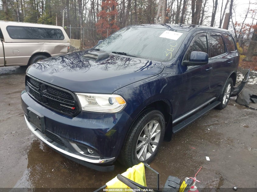 2017 Dodge Durango Sxt Awd