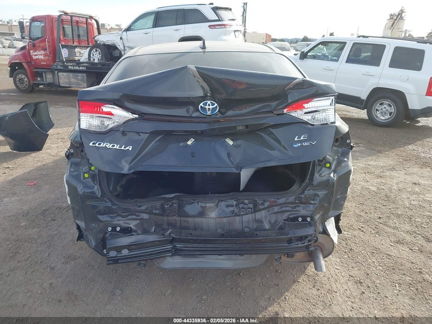 VIN JTDBCMFE6S3101510 2025 TOYOTA COROLLA HYBRID LE