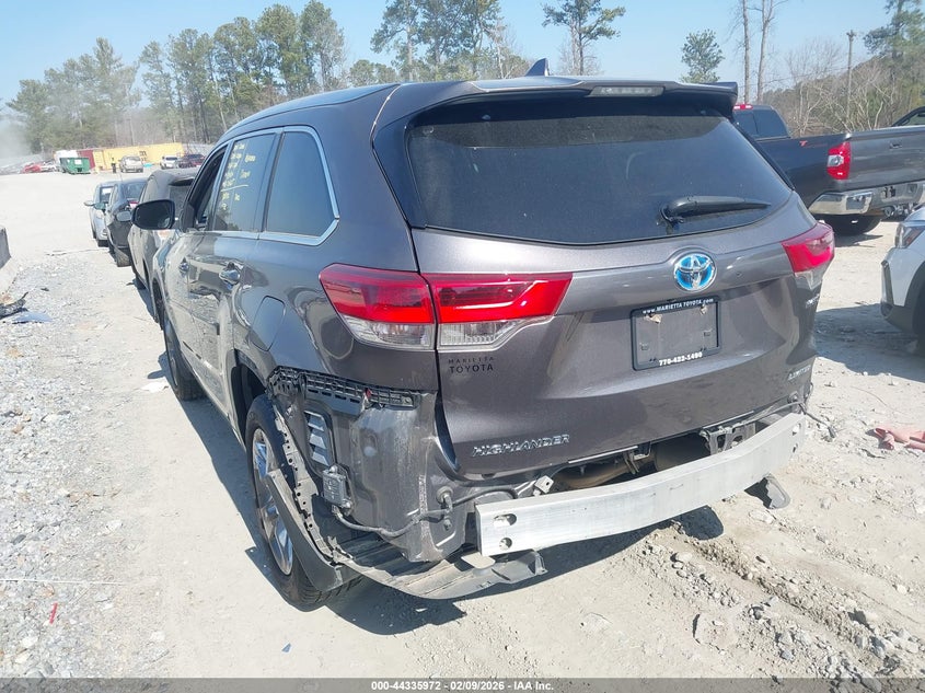 2019 Toyota Highlander Hybrid Limited Platinum