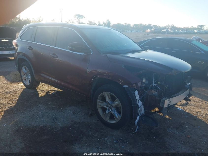 2016 Toyota Highlander Limited V6