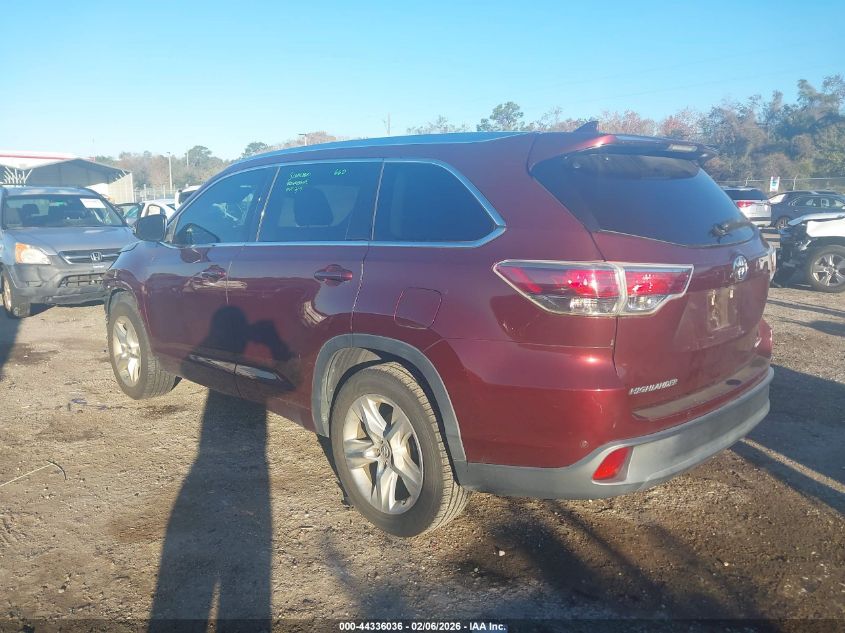 2016 Toyota Highlander Limited V6