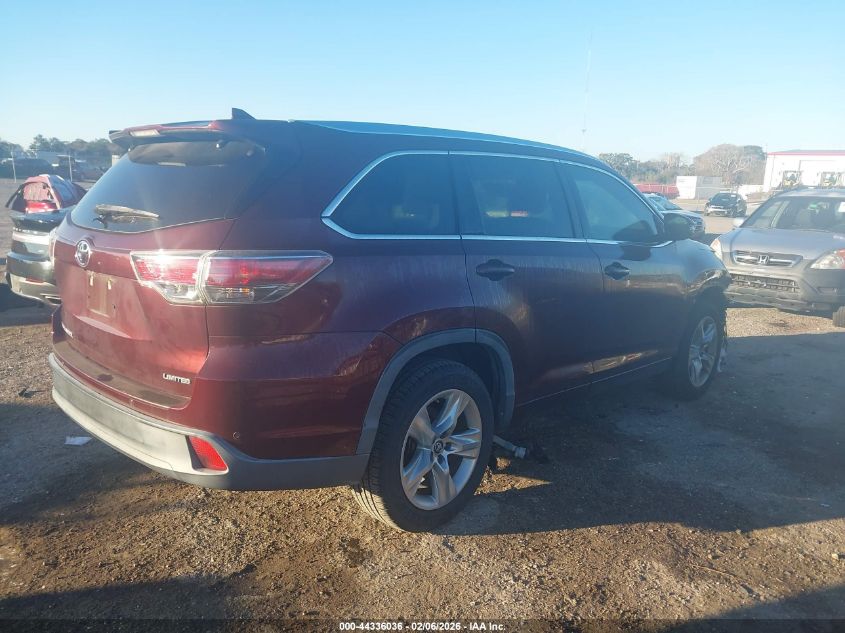 2016 Toyota Highlander Limited V6