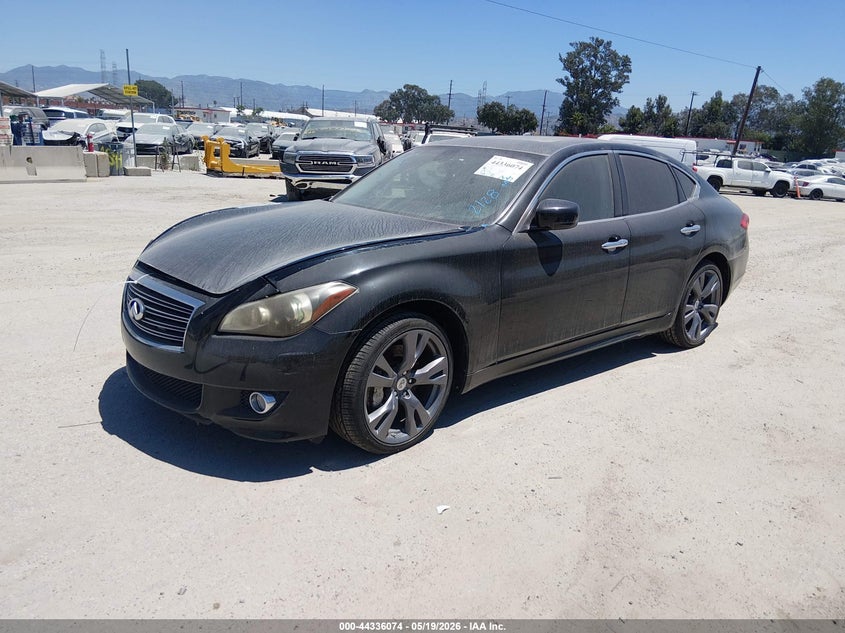 Vin: jn1by1ap2bm320387, lot: 44832515, infiniti m37 20112