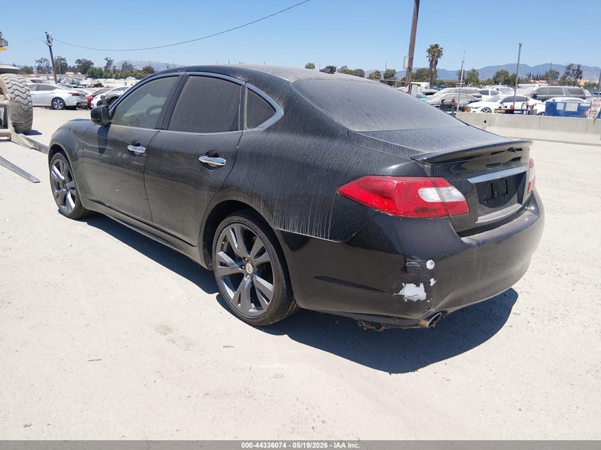 Vin: jn1by1ap2bm320387, lot: 44832515, infiniti m37 20113