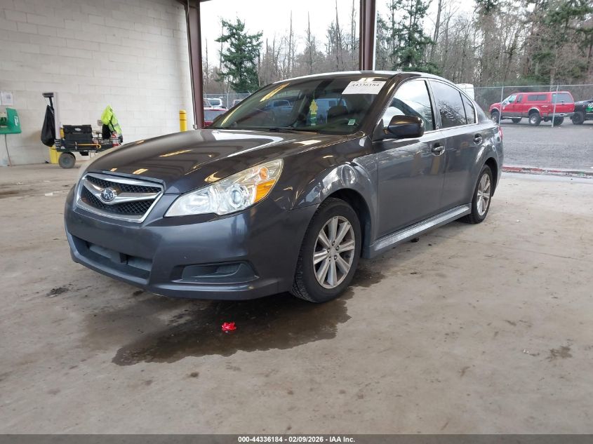 2012 Subaru Legacy 2.5I Premium