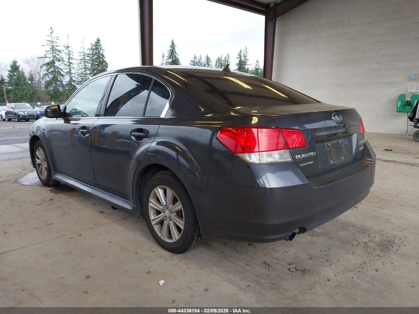2012 Subaru Legacy 2.5I Premium