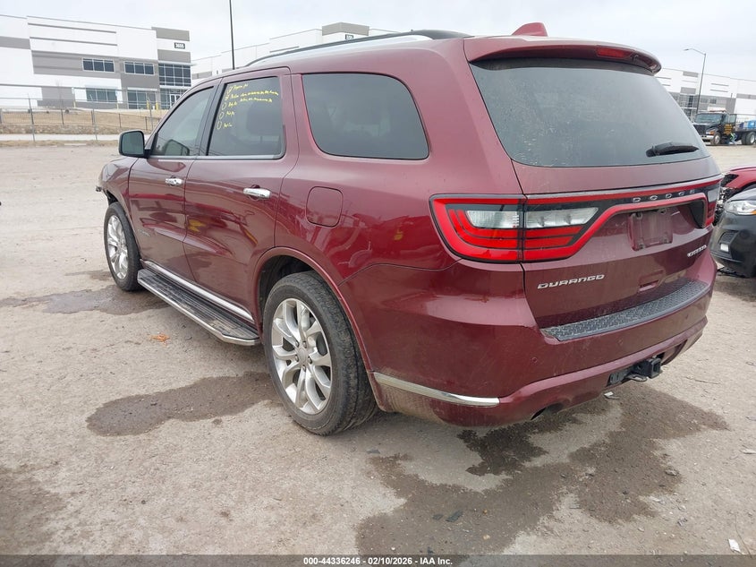 2018 Dodge Durango Citadel Rwd