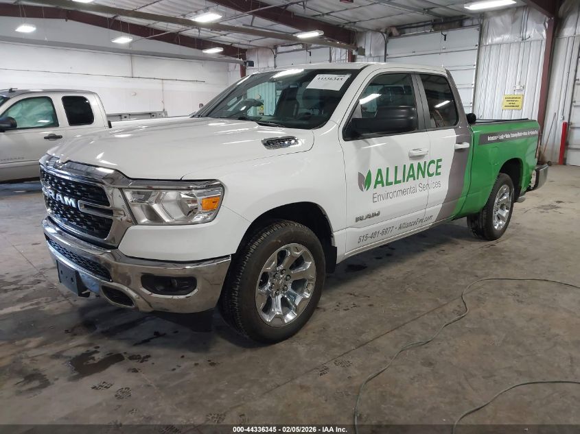 2022 Ram 1500 Big Horn 4X4 6'4 Box