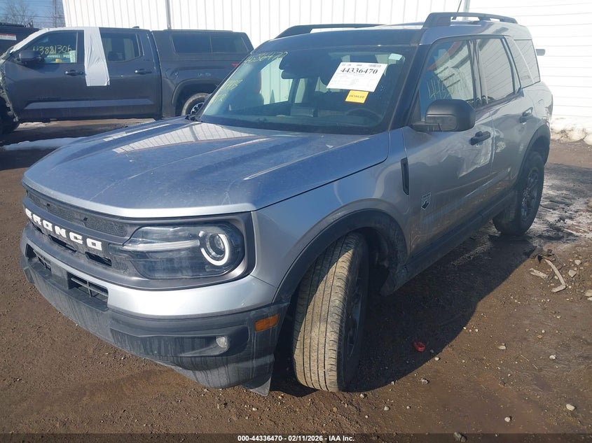 Vin: 3fmcr9b60prd92038, lot: 44832911, ford bronco sport big bend 20232