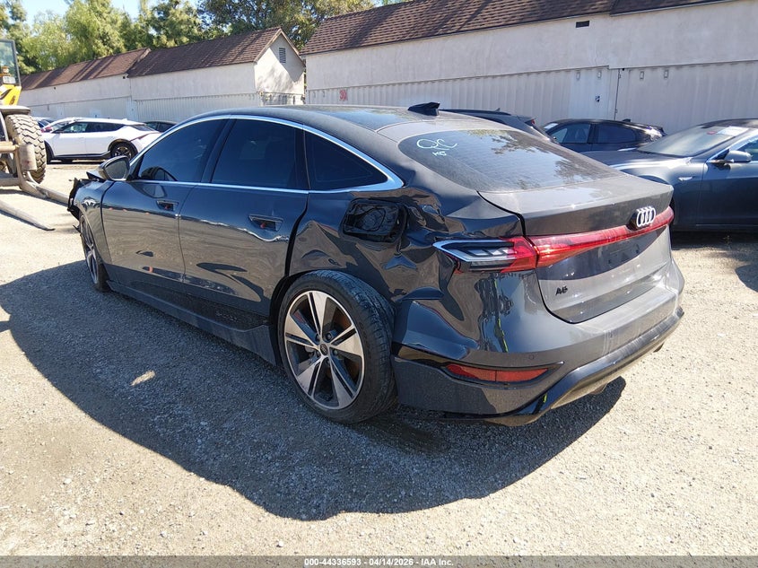 Vin: wau3cagh4sa026312, lot: 44833034, audi a6 e-tron prestige 20253
