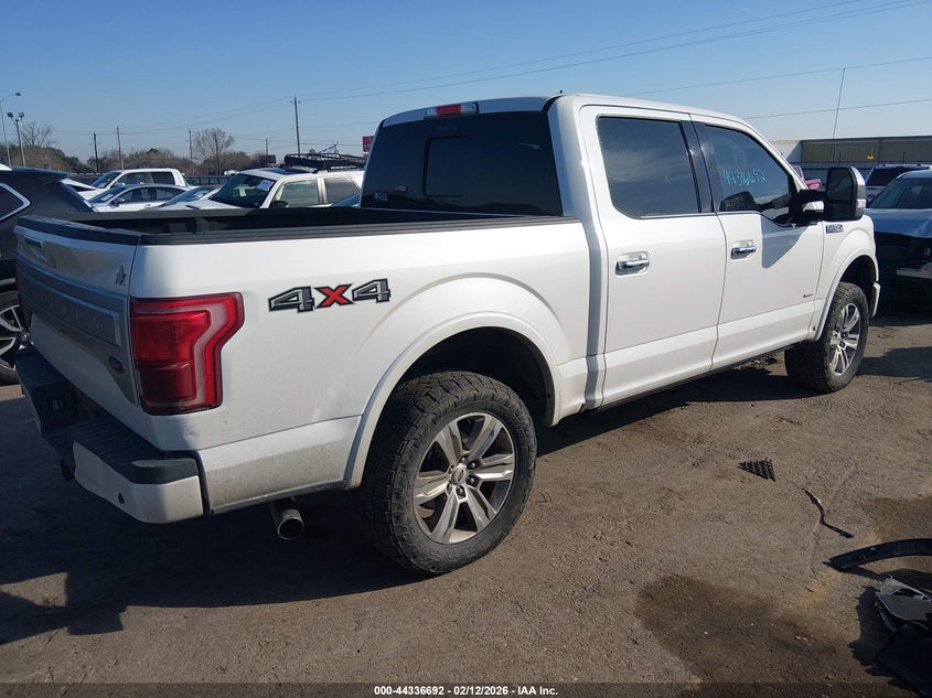 2015 Ford F-150 Platinum