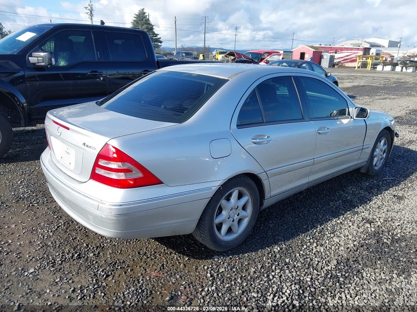 2004 MERCEDES-BENZ C 240 auction photo 4