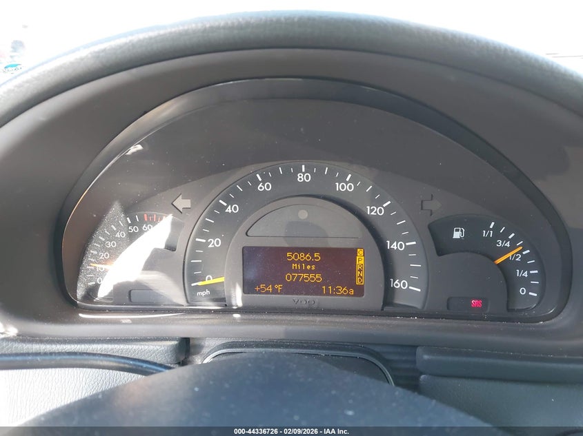 2004 MERCEDES-BENZ C 240 auction photo 7
