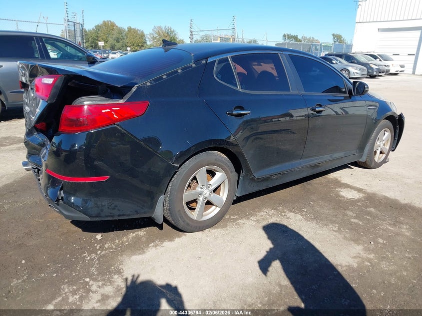 2015 KIA OPTIMA SEDAN 2.4L I-4 DI, DOHC, VVT, 192HP