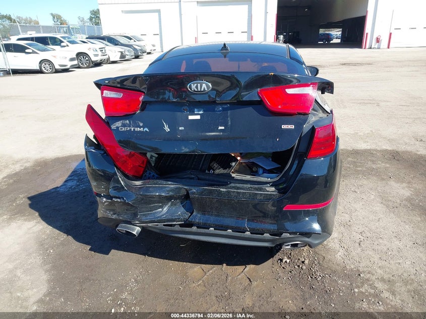 2015 KIA OPTIMA SEDAN 2.4L I-4 DI, DOHC, VVT, 192HP
