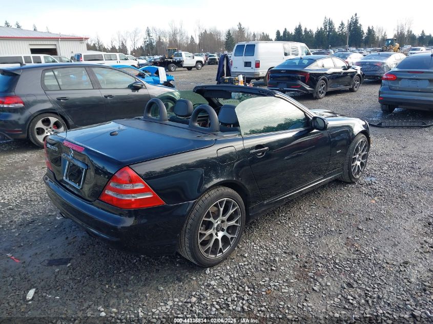 2001 Mercedes-Benz Slk 320