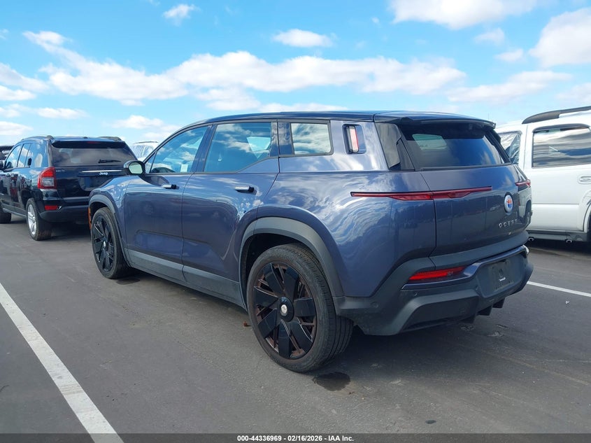 Vin: vcf1zbu29pg005202, lot: 44833410, fisker ocean one 20233