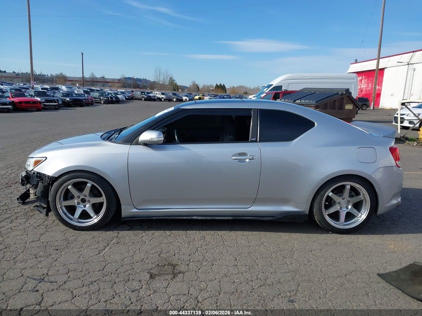 2012 Scion Tc 2.5 silver Lot 111044337139 Vin JTKJF5C70C3041894