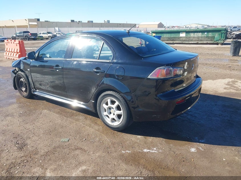 Vin: ja32u2fuxfu017729, lot: 44833589, mitsubishi lancer es 20153