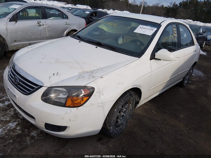 KIA SPECTRA 2009 VIN KNAFE222795661012