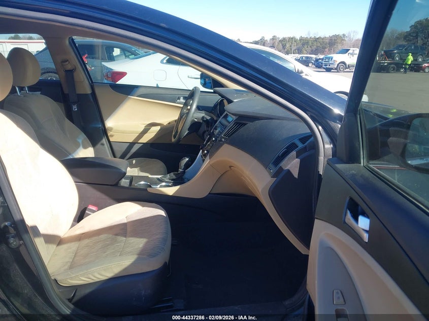 2012 Hyundai Sonata 2.4 Gls black Lot 111044337286 Vin 5NPEB4AC1CH434676