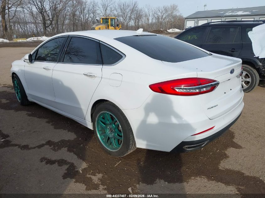 2020 Ford Fusion Titanium VIN: 3FA6P0K99LR193051 Lot: 44337407