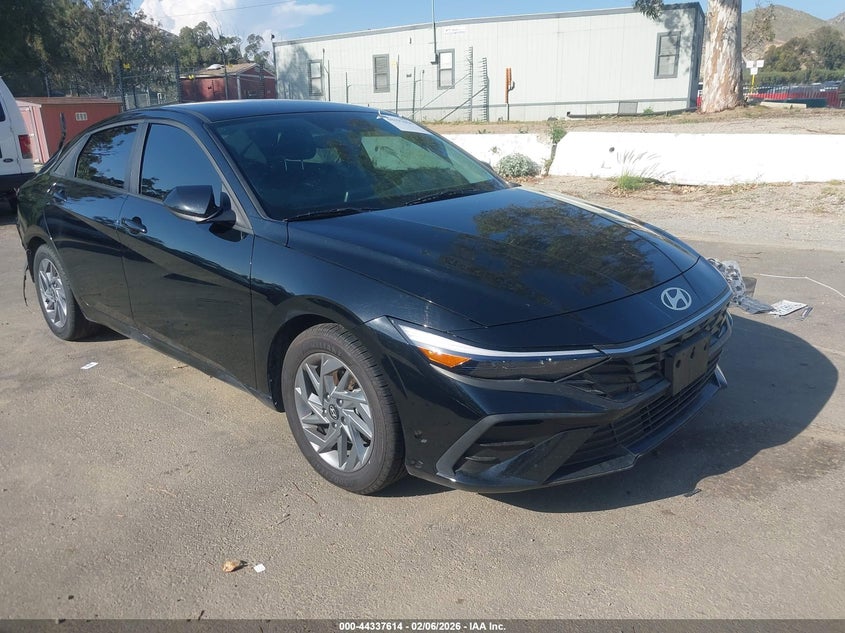2025 Hyundai Elantra Hybrid Blue