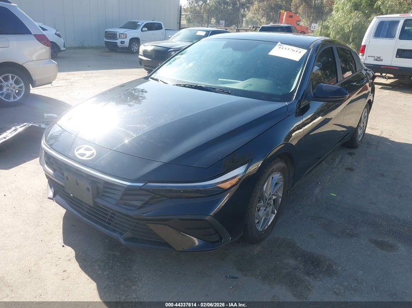 2025 Hyundai Elantra Hybrid Blue