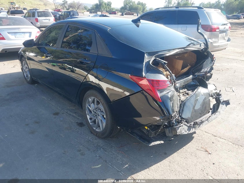 2025 Hyundai Elantra Hybrid Blue