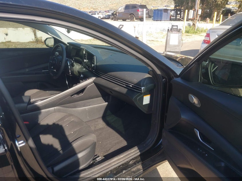 2025 Hyundai Elantra Hybrid Blue