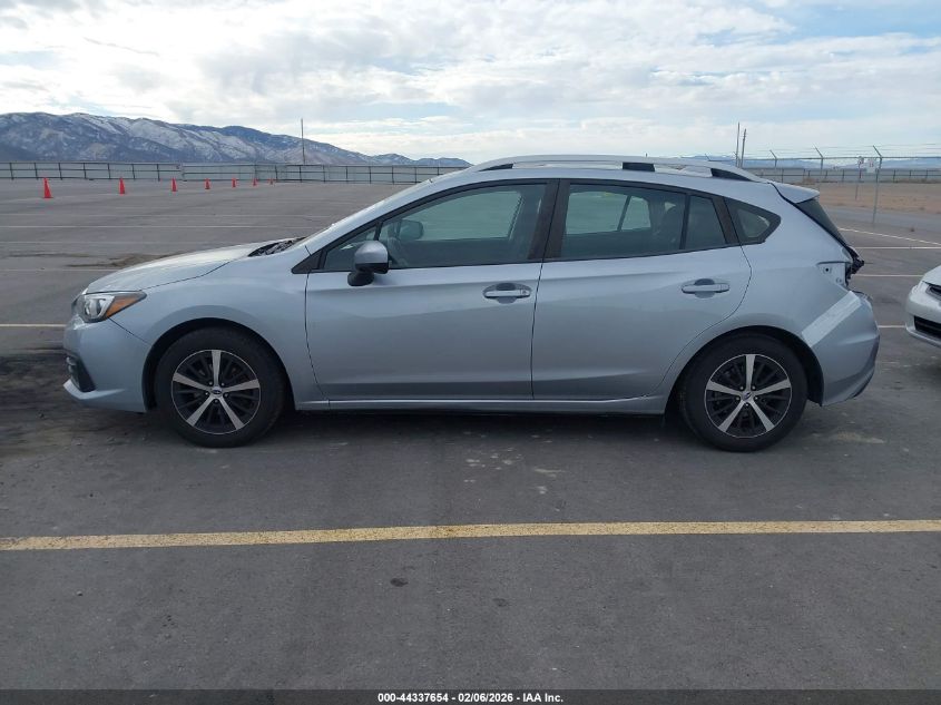 2020 Subaru Impreza Premium 5-Door VIN: 4S3GTAD67L3713278 Lot: 44337654