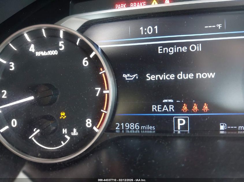 2023 Nissan Altima Sl Fwd VIN: 1N4BL4EV2PN363771 Lot: 44337710