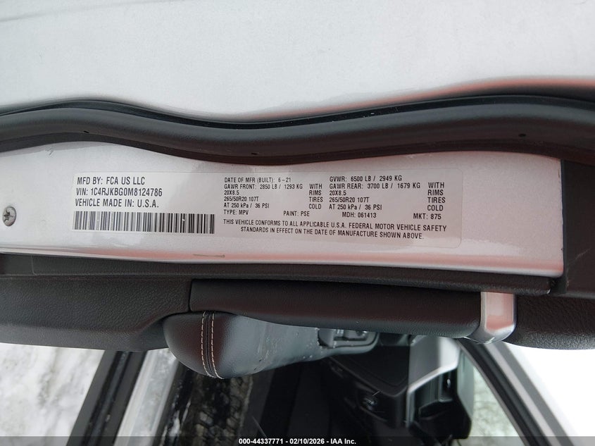 2021 Jeep Grand Cherokee L - вид 9